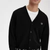 Cardigan bărbătesc cu bordură Laurel Wreath Cardigan bărbătesc cu bordură Laurel Wreath