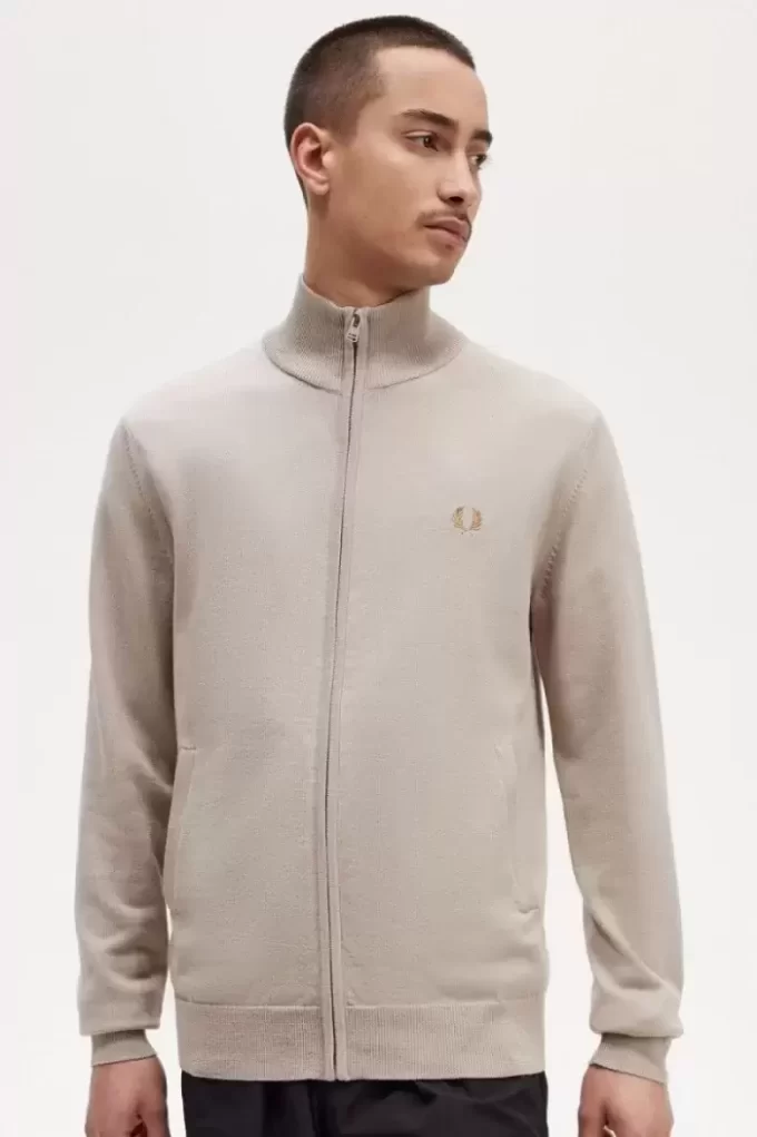 Cardigan bărbătesc cu fermoar Cardigan bărbătesc cu fermoar