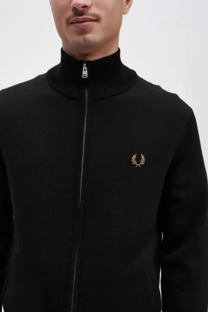 Cardigan clasic cu fermoar pentru bărbați Cardigan clasic cu fermoar pentru bărbați