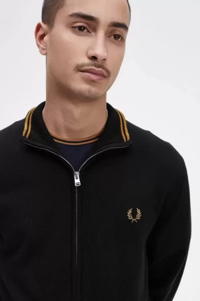 Cardigan clasic cu fermoar pentru bărbați Cardigan clasic cu fermoar pentru bărbați