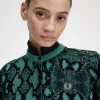 Cardigan cu imprimeu de șarpe pentru femei Cardigan cu imprimeu de șarpe pentru femei
