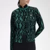 Cardigan cu imprimeu de șarpe pentru femei Cardigan cu imprimeu de șarpe pentru femei