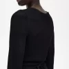 Cardigan de damă cu model tricotat deschis Cardigan de damă cu model tricotat deschis