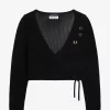 Cardigan de damă cu model tricotat deschis Cardigan de damă cu model tricotat deschis