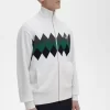 Cardigan Diamond Intarsia pentru bărbați Cardigan Diamond Intarsia pentru bărbați