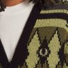 Cardigan gros din jacquard tricotat Cardigan gros din jacquard tricotat