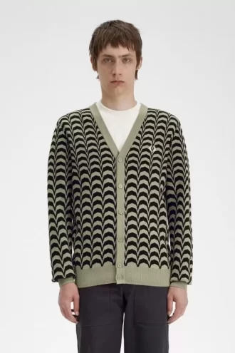 Cardigan Jacquard pentru bărbați