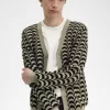 Cardigan Jacquard pentru bărbați Cardigan Jacquard pentru bărbați