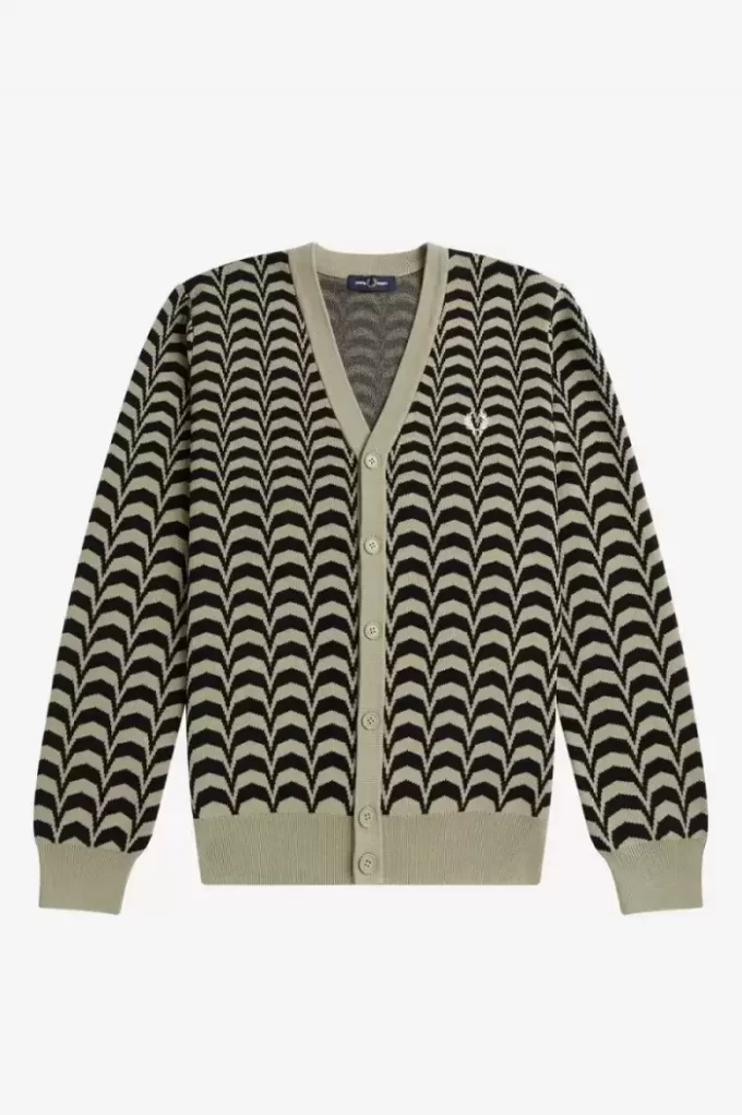 Cardigan Jacquard pentru bărbați Cardigan Jacquard pentru bărbați