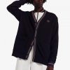 Cardigan texturat cu vârf piqué Cardigan texturat cu vârf piqué