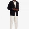 Cardigan texturat cu vârf piqué Cardigan texturat cu vârf piqué