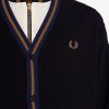Cardigan texturat cu vârf piqué Cardigan texturat cu vârf piqué