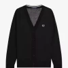 Cardigan transparent cu decolteu în V pentru femei Cardigan transparent cu decolteu în V pentru femei