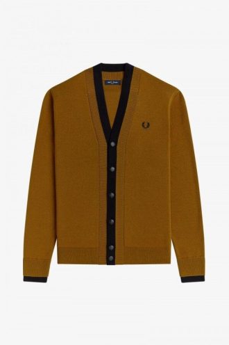 Cardigan tricotat cu două fețe