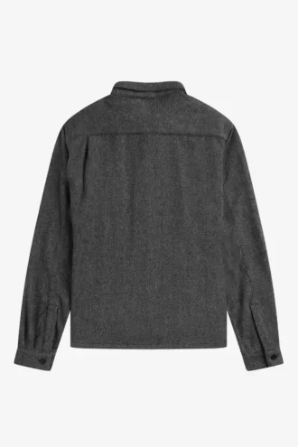 Cămașă bărbătească cu imprimeu herringbone