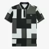 Cămașă bărbătească cu imprimeu pixel