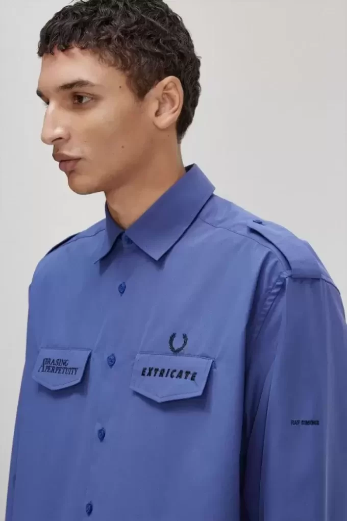 Cămașă bărbătească supradimensionată, utilitară Cămașă bărbătească supradimensionată, utilitară