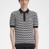 Cămașă bărbătească tricotată cu jacquard Cămașă bărbătească tricotată cu jacquard