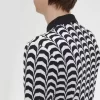 Cămașă bărbătească tricotată cu jacquard Cămașă bărbătească tricotată cu jacquard