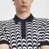Cămașă bărbătească tricotată cu jacquard Cămașă bărbătească tricotată cu jacquard