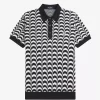 Cămașă bărbătească tricotată cu jacquard Cămașă bărbătească tricotată cu jacquard