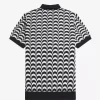 Cămașă bărbătească tricotată cu jacquard Cămașă bărbătească tricotată cu jacquard