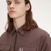 Cămașă cu fermoar Fred Perry pentru bărbați Cămașă cu fermoar Fred Perry pentru bărbați