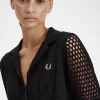 Cămașă de damă cu nasturi, tricotată deschisă Cămașă de damă cu nasturi, tricotată deschisă