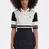 Cămașă de damă tricotată cu jacquard Cămașă de damă tricotată cu jacquard