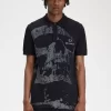 Cămașă Fred Perry cu craniu pentru bărbați Cămașă Fred Perry cu craniu pentru bărbați