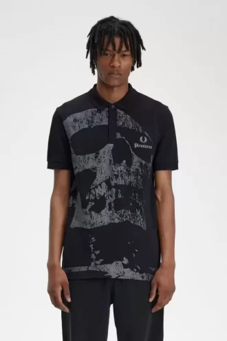 Cămașă Fred Perry cu craniu pentru bărbați