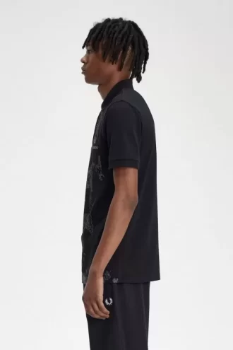 Cămașă Fred Perry cu craniu pentru bărbați