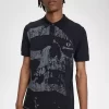 Cămașă Fred Perry cu craniu pentru bărbați Cămașă Fred Perry cu craniu pentru bărbați