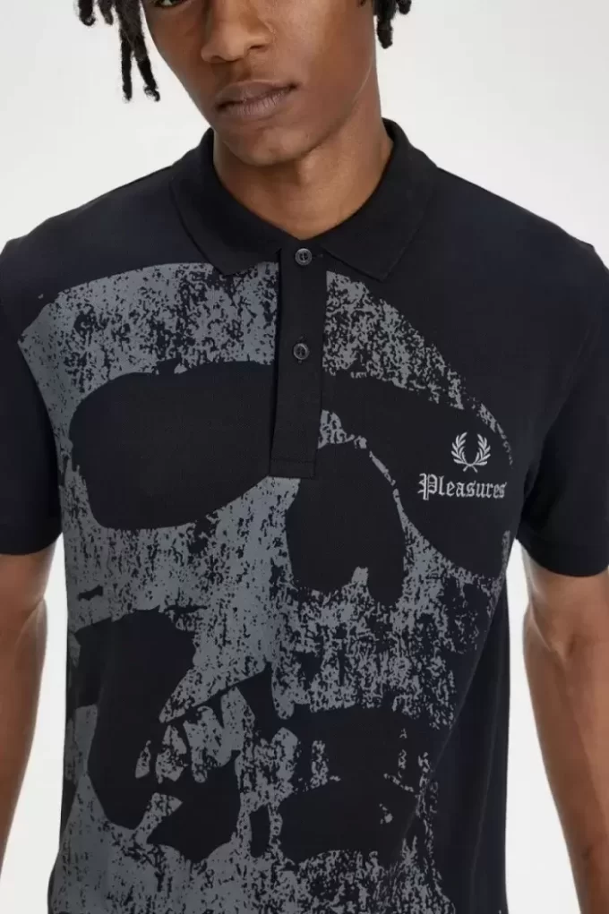 Cămașă Fred Perry cu craniu pentru bărbați Cămașă Fred Perry cu craniu pentru bărbați