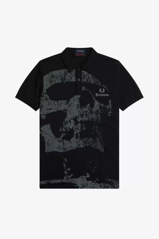 Cămașă Fred Perry cu craniu pentru bărbați Cămașă Fred Perry cu craniu pentru bărbați