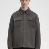 Cămașă Fred Perry Fleece pentru bărbați Cămașă Fred Perry Fleece pentru bărbați