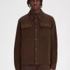 Cămașă Fred Perry Fleece pentru bărbați Cămașă Fred Perry Fleece pentru bărbați