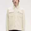 Cămașă Fred Perry Fleece pentru bărbați Cămașă Fred Perry Fleece pentru bărbați