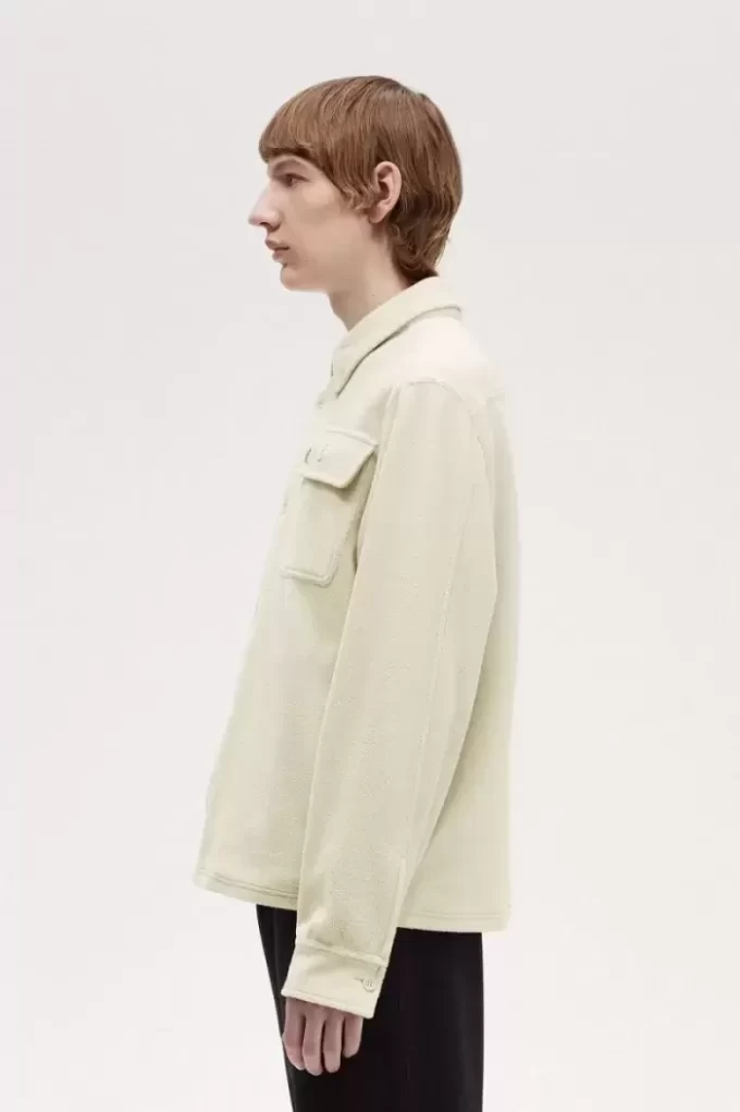 Cămașă Fred Perry Fleece pentru bărbați Cămașă Fred Perry Fleece pentru bărbați