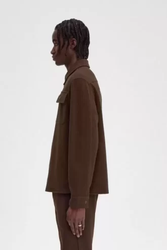 Cămașă Fred Perry Fleece pentru bărbați