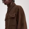 Cămașă Fred Perry Fleece pentru bărbați Cămașă Fred Perry Fleece pentru bărbați