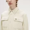 Cămașă Fred Perry Fleece pentru bărbați Cămașă Fred Perry Fleece pentru bărbați