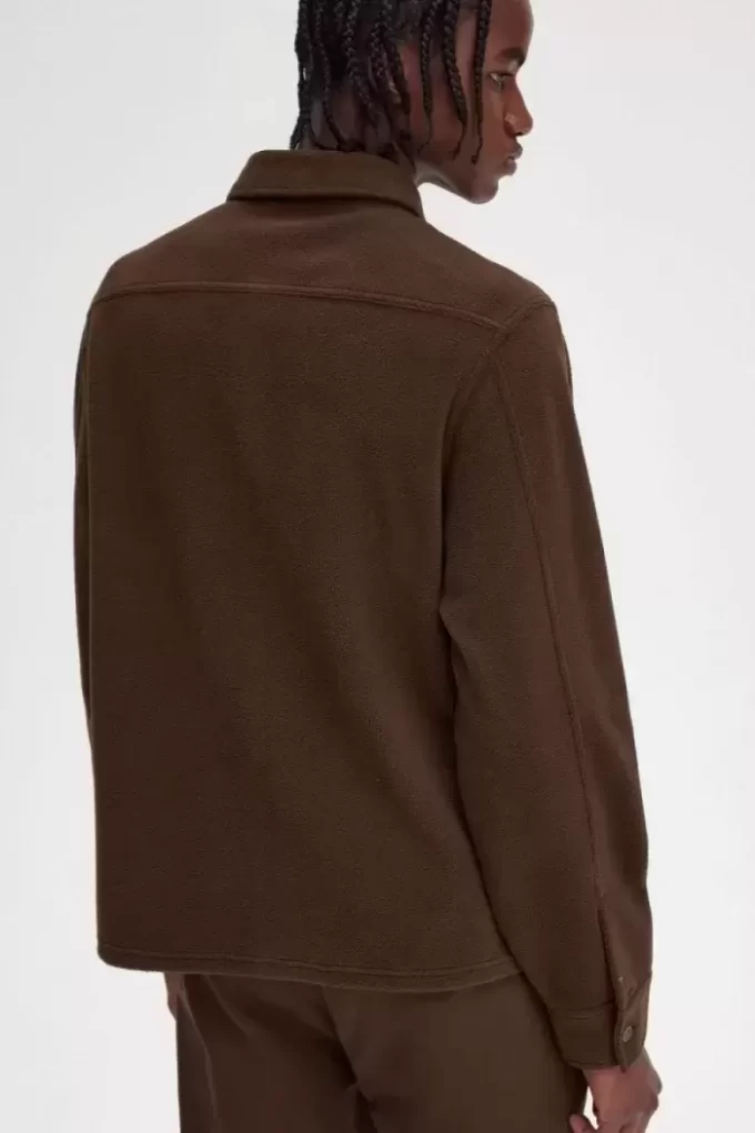 Cămașă Fred Perry Fleece pentru bărbați Cămașă Fred Perry Fleece pentru bărbați