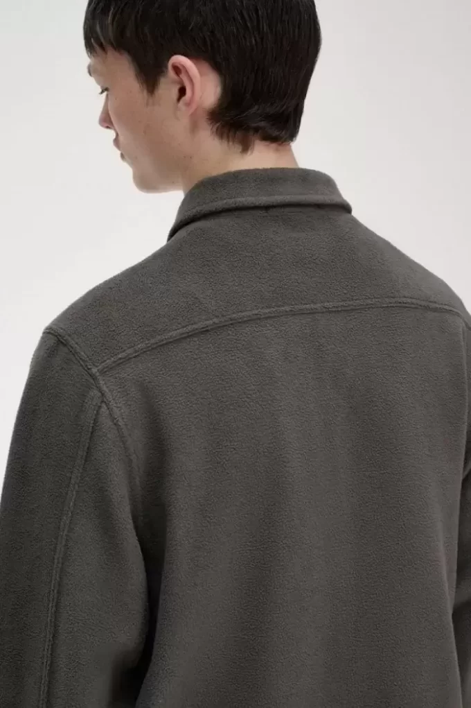 Cămașă Fred Perry Fleece pentru bărbați Cămașă Fred Perry Fleece pentru bărbați