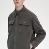 Cămașă Fred Perry Fleece pentru bărbați Cămașă Fred Perry Fleece pentru bărbați