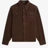 Cămașă Fred Perry Fleece pentru bărbați Cămașă Fred Perry Fleece pentru bărbați