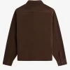 Cămașă Fred Perry Fleece pentru bărbați Cămașă Fred Perry Fleece pentru bărbați