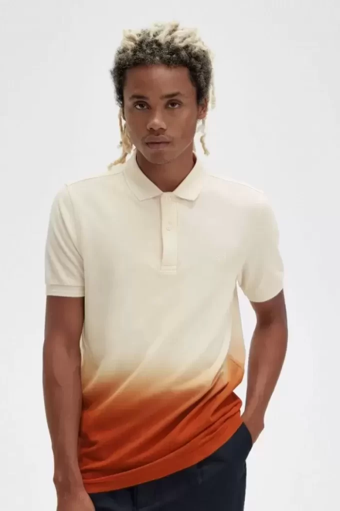 Cămașă Fred Perry Ombre pentru bărbați Cămașă Fred Perry Ombre pentru bărbați