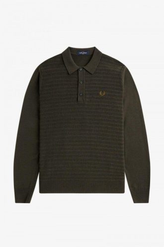 Cămăși tricotate texturate cu model chevron