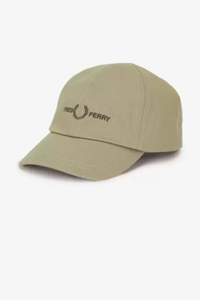 Șepci bărbătești din twill cu logo grafic Șepci bărbătești din twill cu logo grafic